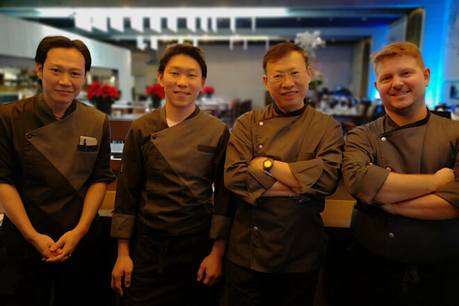 Sushi Master - Kimi, Yang, Charly, Peter